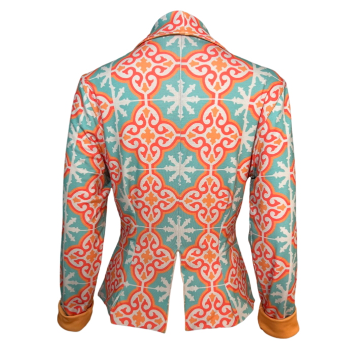 04 Spanish Tile - Reversible Blazer