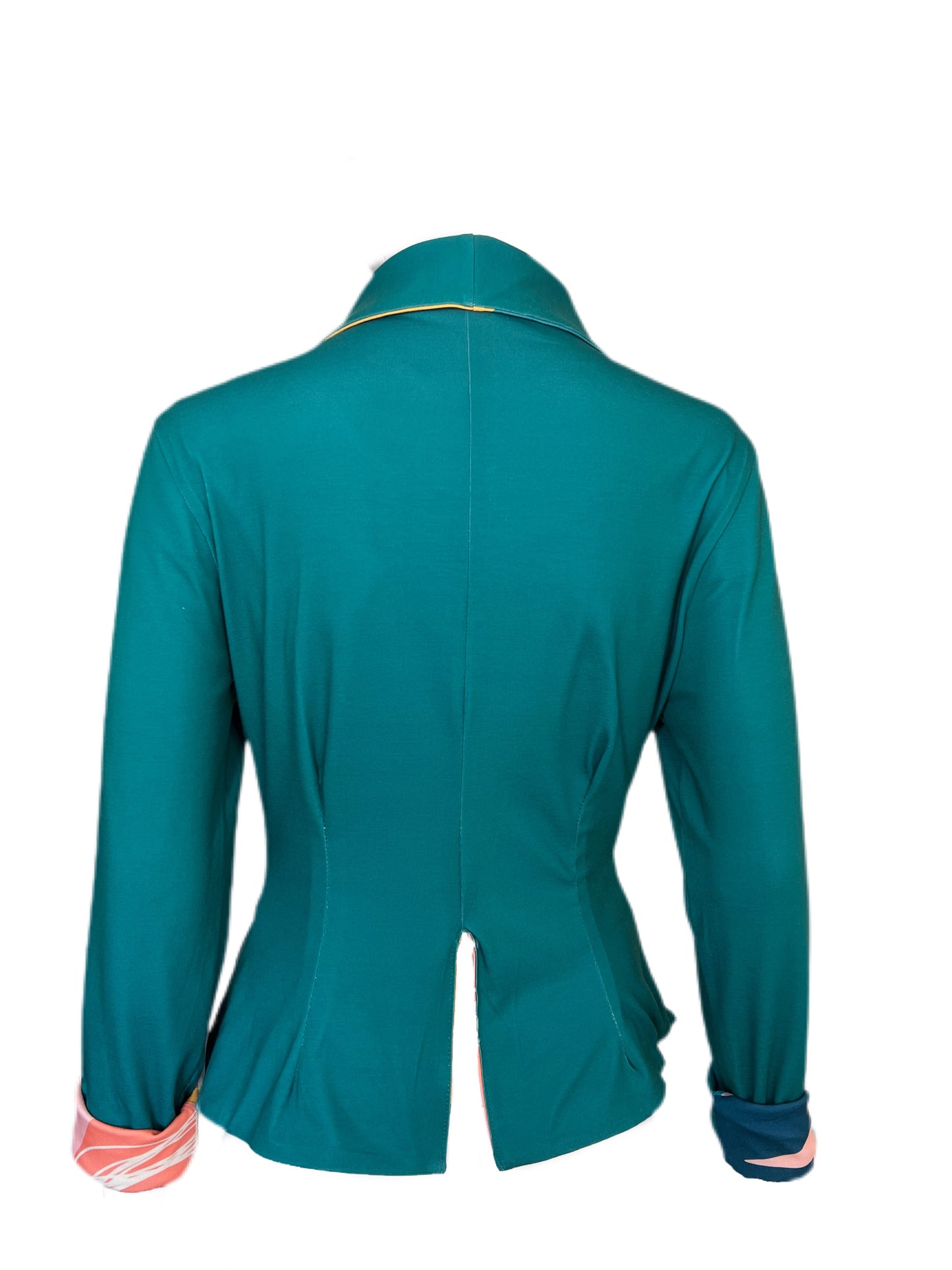 01 Tropical Teal - Reversible Blazer