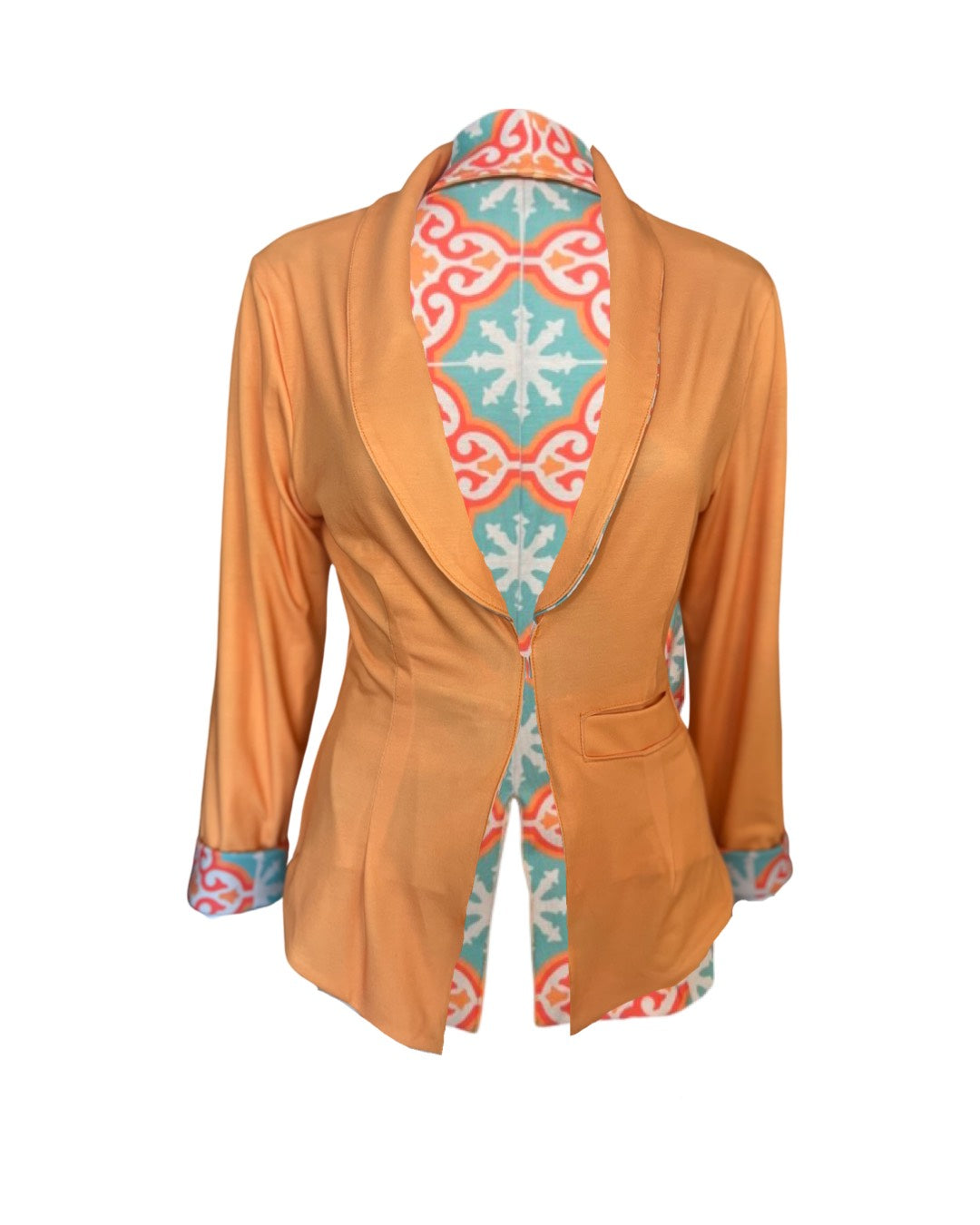 04 Spanish Tile - Reversible Blazer