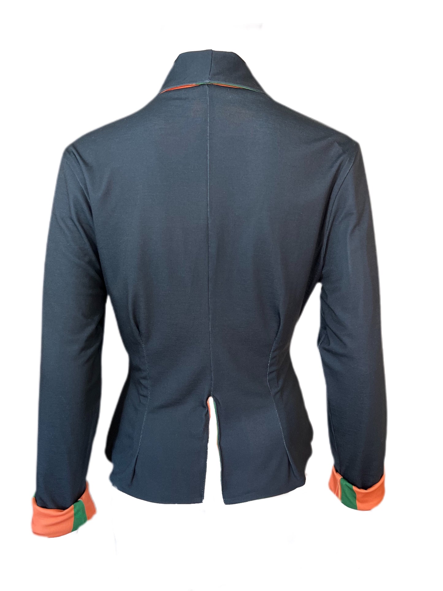 02 Papaya Black - Reversible Blazer